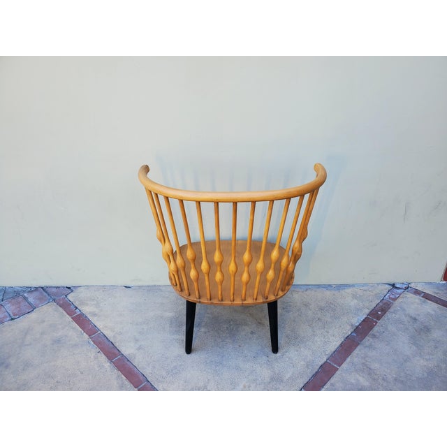 Japanese Throne Chair Inspired by Japanese Design. For Sale - Image 3 of 16