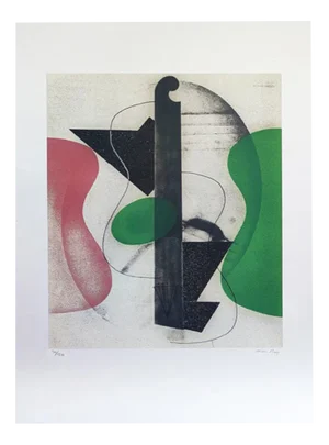 Man Ray, Aerograph, 1970s, Lithograph
