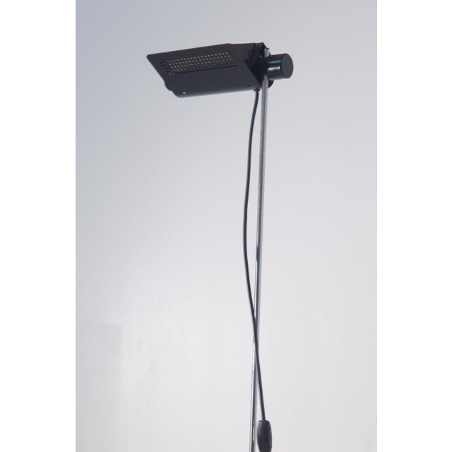 Black Floor Lamp from Tronconi, 1970s, in Very Good conditions. Designed 1970 to 1979 This piece is attributed to the...