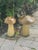 Contemporary 1960s Two Boletus Mushrooms Garden Concrete Ornaments, 2 Pieces For Sale - Image 3 of 6