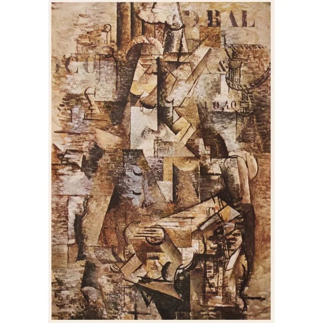 A striking vintage First Edition period offset lithograph, full-color print, of portrait "Der Portugiese" (The Portuguese,...