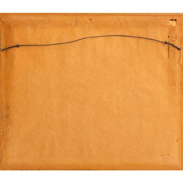 Gunnar Ditlefsen Expressionist Oil on Panel, 1965 For Sale - Image 9 of 9