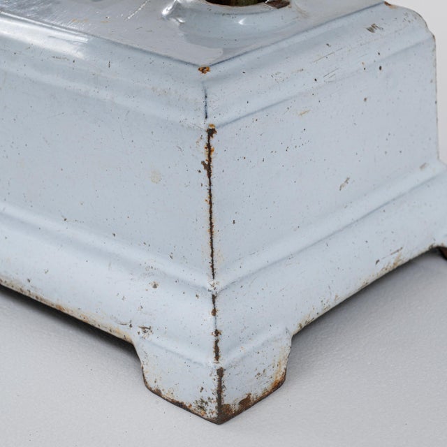 Black 19th Century French Iron & Marble Scale For Sale - Image 8 of 18