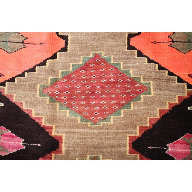 Textile Early 20th Century Geometric Turkish Kars rug no. j3476 For Sale - Image 7 of 11