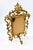Early 20th Century Antique Gilt Metal Vanity Mirror With Easel Stand For Sale - Image 5 of 7