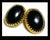 These elegant clip-on earrings were created by French designer Zoé Costé, The earrings are 21mm.x26mm., with a combined...