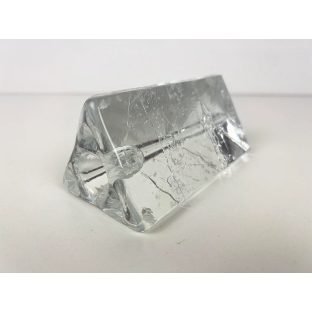 Timo Sarpaneva Triangular 'Archipelago' Candleholder for Iittala For Sale - Image 9 of 11