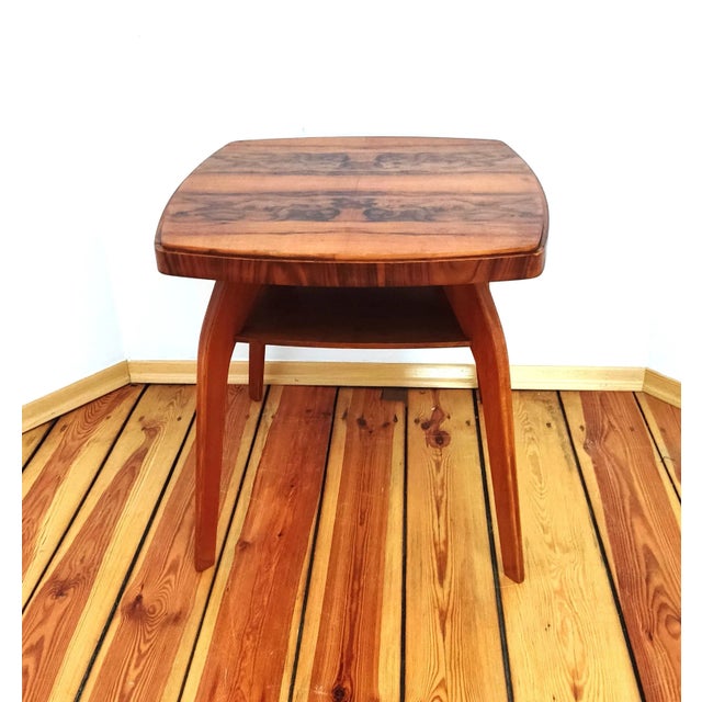 Czechoslovakian Coffee Table by J. Halabala for Up Races, 1950s For Sale - Image 14 of 14