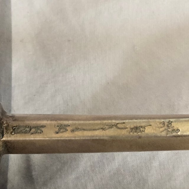 Bronze Vintage Bob Bennett Harmony Bronze Sculpture Marble Base 1985 Number 38/100 For Sale - Image 8 of 14