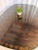Brown Mastercraft Walnut and Brass Dining Table With 2 X 20 Inch Leaf Extensions For Sale - Image 8 of 12