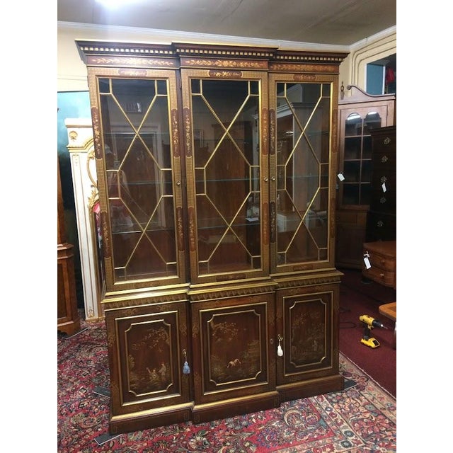 Chinoiserie China Cabinet, Kindel Furniture For Sale - Image 15 of 17