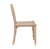 Contemporary Matthew Izzo Home Gentry Rope Wrapped Dining Chair With Brass Detail For Sale - Image 3 of 6