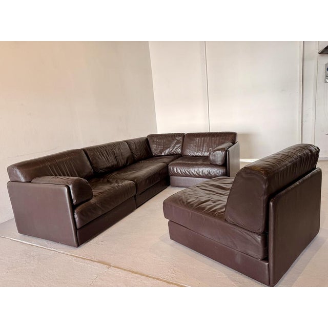 1970s DS 76 Modular Sofa from de Sede, 1970s, Set of 5 For Sale - Image 5 of 14