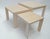 Wood 777 Nesting Tables by Afra & Tobia Scarpa for Cassina, 1998, Set of 3 For Sale - Image 7 of 18