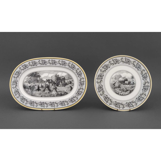Villeroy and Boch House and Garden Collection Porcelain Assembled Partial Service Set For Sale - Image 17 of 18