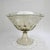 Pauly & Co. Light Amber Etched Venetian Glass Footed Bowl or Table Centrepiece For Sale - Image 4 of 11