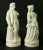 Rococo 19th Century Couple of Musicians Flute & Mandolin Bisque Figurines- a Pair For Sale - Image 3 of 13