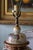 Wood Antique Meiji Japanese Satsuma Procession Jar Lamp by Jukō For Sale - Image 7 of 18