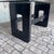 1980s 1980s Glass Top Hollywood Regency Black Lacquered, Gold Trim Dining Table For Sale - Image 5 of 13