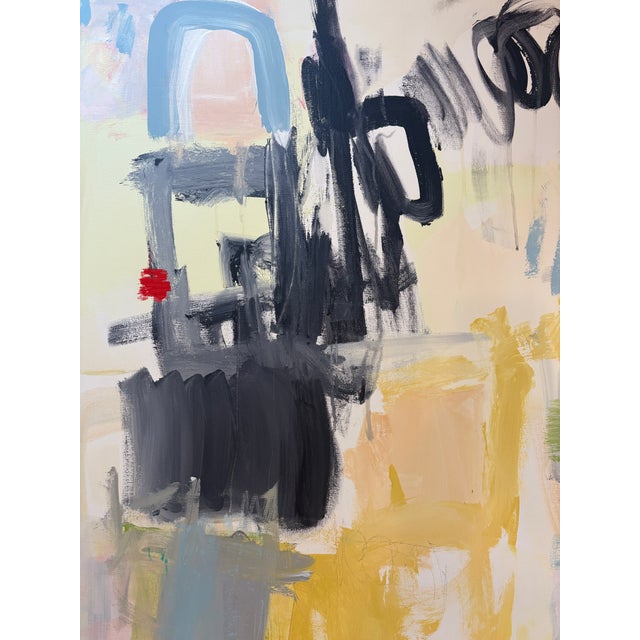 Paint Sarah Trundle, Contemporary Abstract Painting, "Merrily" For Sale - Image 7 of 7