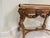 Late 19th Century French Louis XVI-Style Carved Glass-Top Walnut Display Table/Table De Curiosites For Sale - Image 4 of 5