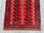 Red Red Turkmen Tribal Bukhara Hand-Knotted Wool Rug - 5'2" X 3'8" For Sale - Image 8 of 13