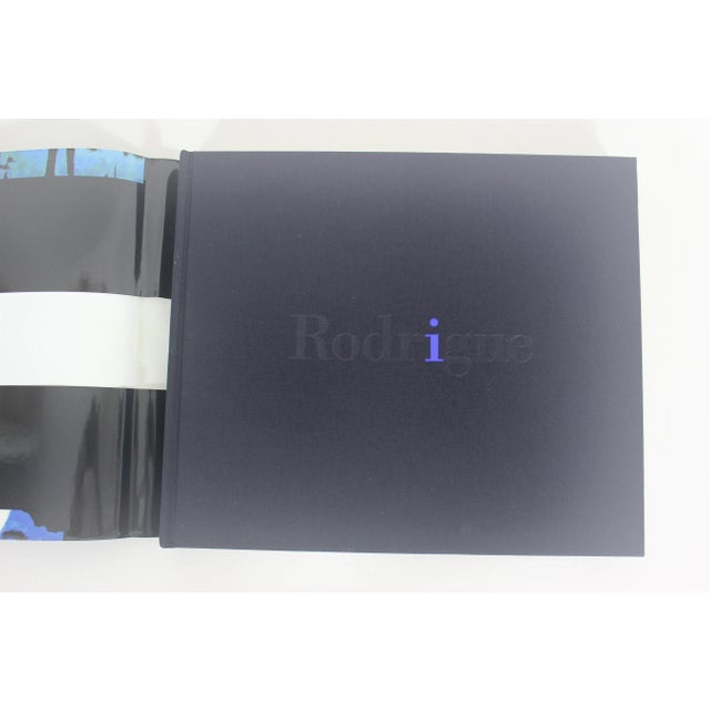 1996 George Rodrigue A Cajun Artist Hardcover book with dust jacket. Inside cover is black linen. Beautiful coffee table...