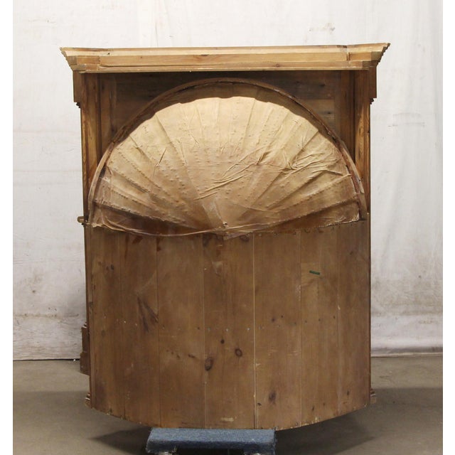 Early 20th Century Georgian Revival Knotty Pine Alcove Cabinet For Sale - Image 12 of 13