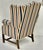 Wood Traditional Wingback Armchair by Ethan Allen For Sale - Image 7 of 7