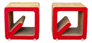 Jack Magazine Racks from Kubedesign, Italy, 2000s, Set of 2