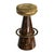 "Coraggioso" Barstool With Patina Bronze, Handmade For Sale In Los Angeles - Image 6 of 7