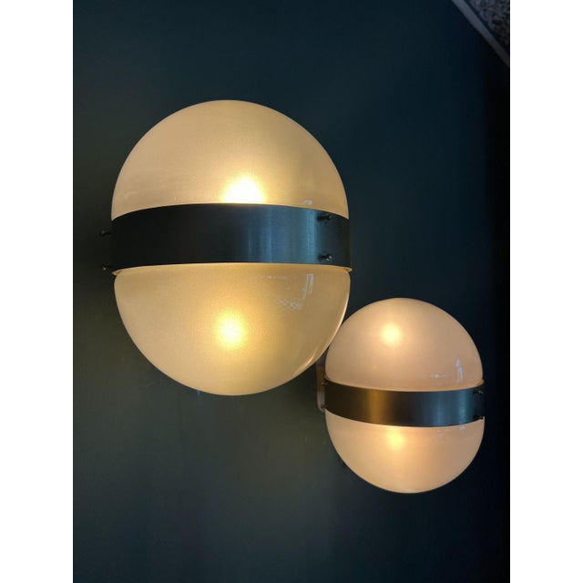 Ivory Clio Wall Sconce by Sergio Mazza for Artemide, Italy, 1963 For Sale - Image 8 of 9