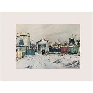 1950s After Maurice Utrillo "The Philosopher's Tower", First Edition Impressionist Print