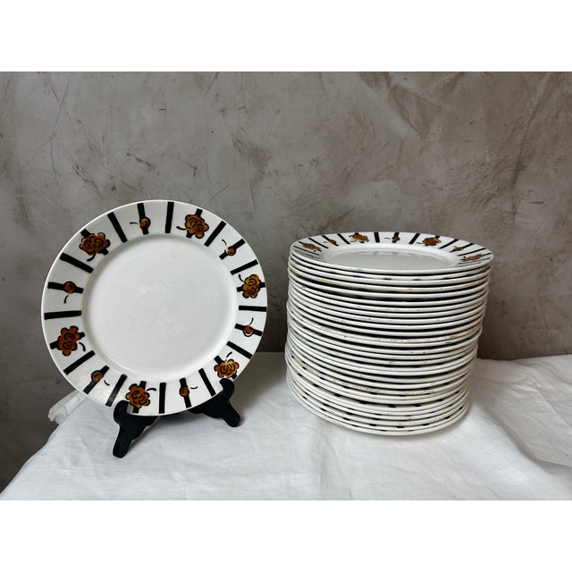 Vintage Art Deco Dinner Service, 1930, Set of 59 For Sale - Image 12 of 15