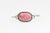 Late 20th Century Rhodochrosite Silver Bangle Bracelet For Sale In Miami - Image 6 of 10
