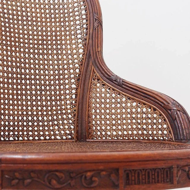 Early 20th Century Louis XVI Mahogany Armchairs, Set of 2 For Sale - Image 9 of 16