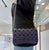Christian Louboutin Paloma Navy Leather Spike Gold Hardware Crossbody Clutch Bag For Sale - Image 12 of 12