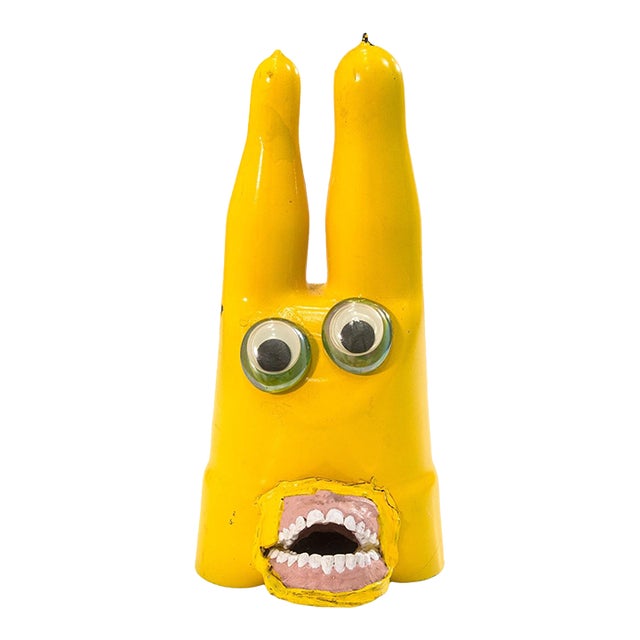 Tim Burke I’m Not Crazy Mixed-Media Contemporary Sculpture C. 2000s Outsider Art For Sale