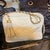 1980s A 1988 Iconic Chanel Matelasse Cream Lamb Skin Shoulder Bag For Sale - Image 5 of 18