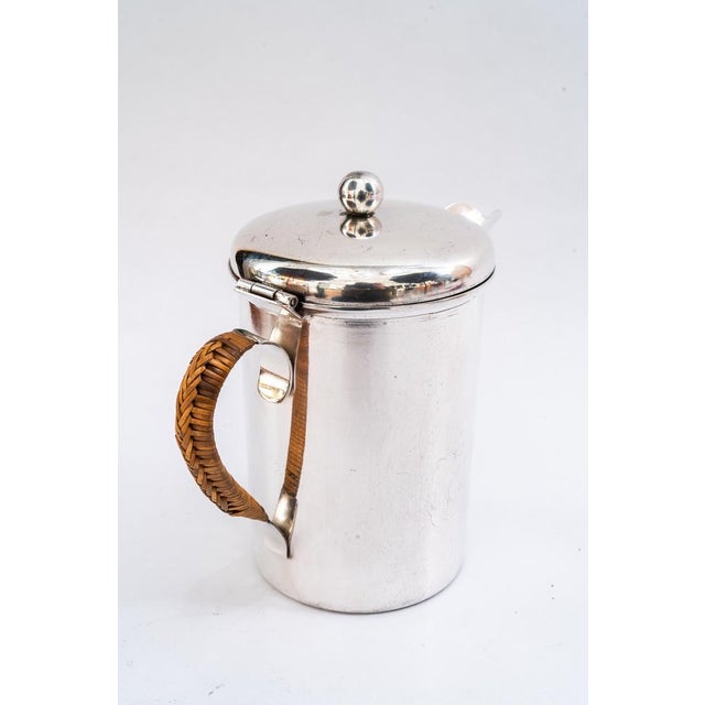 Art Deco Silvered Cans, Vienna, 1920s, Set of 2 For Sale - Image 16 of 18