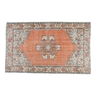 Mid 20th Century Neutral Coastal Farmhouse Rug For Sale