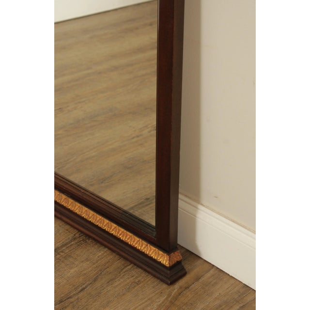 Brown Huffman Koos Labeled French Empire Style Vintage Wall Mirror For Sale - Image 8 of 13