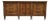 Mid-Century Modern Neoclassical Long Nine Drawer Dresser For Sale