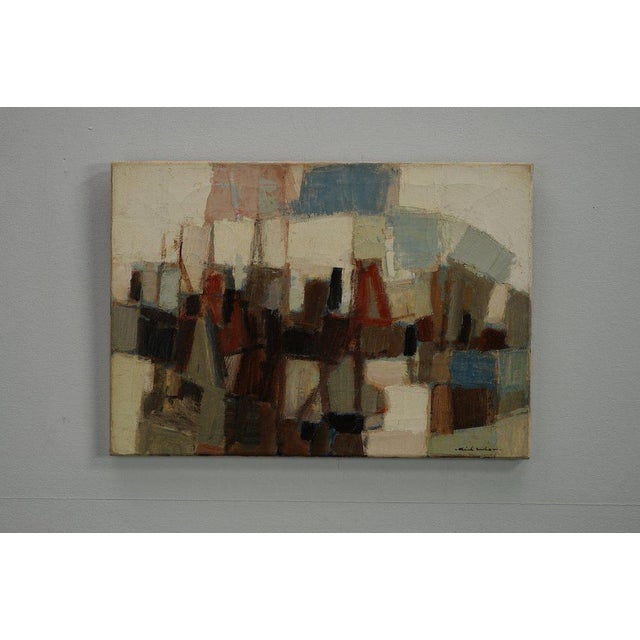 Dick Zwier, Abstract Composition, Oil Painting For Sale - Image 15 of 15