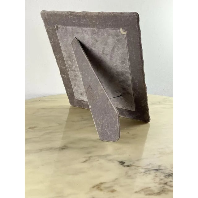 Large Sterling Silver Photo Frame, Italy, 1980s For Sale - Image 4 of 7