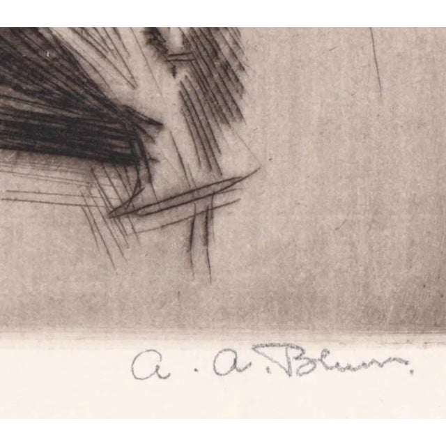 Figurative 1920s Alexander Blum Chop Suey Etching For Sale - Image 3 of 5