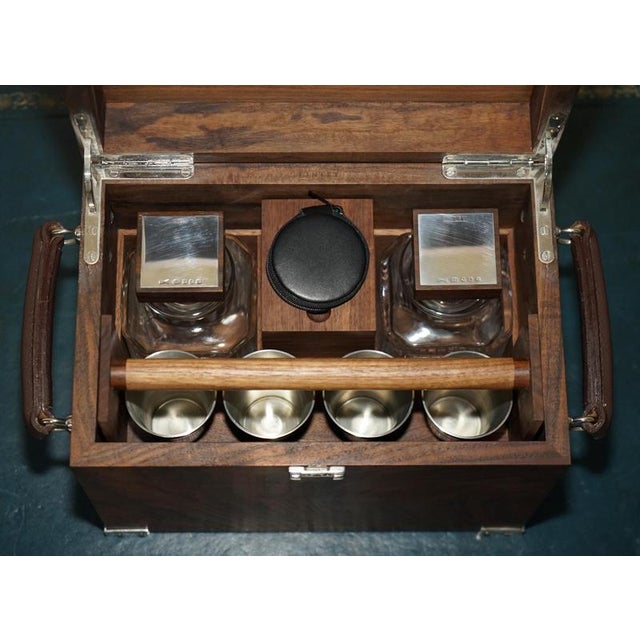 Gold Sterling Silver Viscount Gentleman's Shooting Compendium from David Linley, Set of 15 For Sale - Image 8 of 18