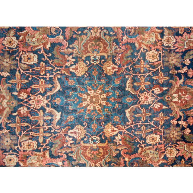 Early 20th Century Persian Meshkabad Rug For Sale - Image 12 of 14