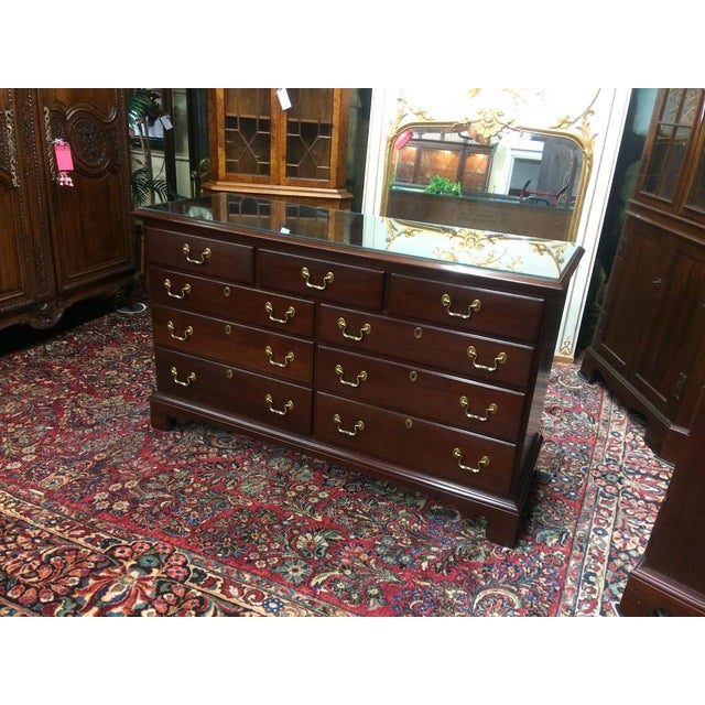 Vintage Mahogany Dresser, Lexington Furniture For Sale - Image 6 of 11