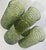 Mid-Century Modern Vintage Avocado Brick Tumblers- Set of Four For Sale - Image 3 of 13
